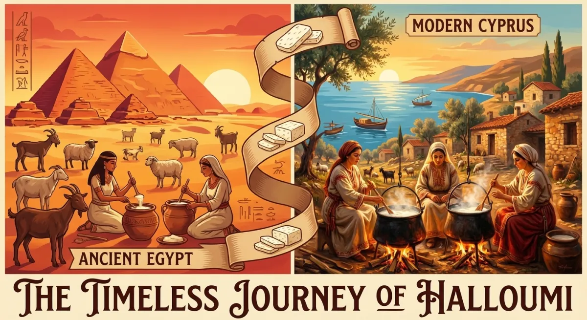L'histoire fascinante du halloumi : comment un fromage de bergers est devenu l'or blanc de Chypre